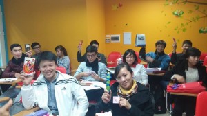 Em có cảm giác tươi mới, tràn đầy năng lượng trong mỗi buổi tới lớp