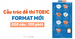 Cấu trúc đề thi TOEIC: Full 7 phần Reading & Listening 