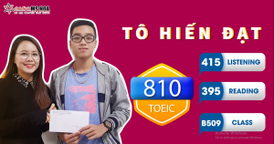 HÀNH TRÌNH ĐẾN 800+ TOEIC TRONG 2 THÁNG