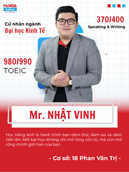 Thầy Nhật Vinh - Giáo viên miền Nam