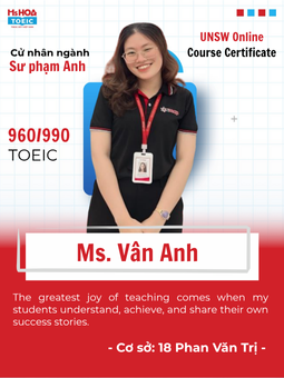 Ms. Vân Anh - Giáo viên miền Nam
