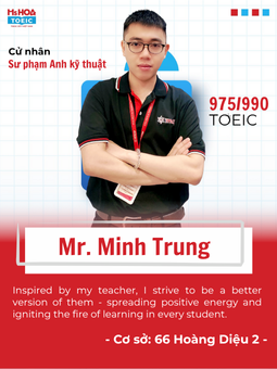 Mr. Minh Trung - Giáo viên miền Nam