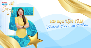 TỰ HÀO CƠ SỞ 5 SAO: LỚP HỌC TẬN TÂM - THÀNH TÍCH VƯỢT TẦM