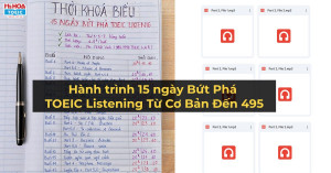 Lộ Trình 15 Ngày Tăng Điểm TOEIC Listening Từ Cơ Bản Đến 495