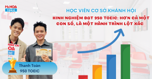 Bí quyết đạt 950 TOEIC: Hé lộ phương pháp và ngọn lửa tinh thần từ Ms Hoa TOEIC