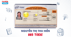 HỌC VIÊN U50 CHIA SẺ HÀNH TRÌNH CHINH PHỤC 885 TOEIC