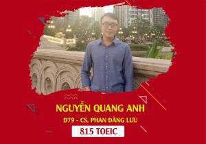 Tôi đã cán đích 815 điểm như thế nào sau 2 khóa học?